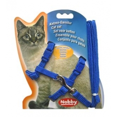 NOBBY Шлейка для Кошек Синяя (68693)