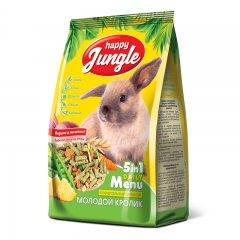Happy Jungle Корм для Молодых Кроликов 400гр (69353)
