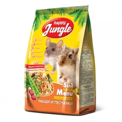 Happy Jungle Корм для мышей и песчанок 400гр (69357)