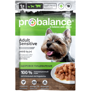 ProBalance SENSITIVE Паучи для Собак с Чувствительным пищеварением 85гр*25шт (101769)