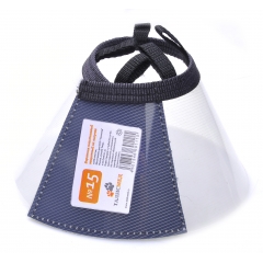 Талисмед Защитный воротник пластиковый на липучке №24,5 (обхват шеи 44-50см)(84612)