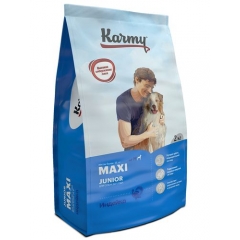 Karmy Maxi Junior Корм для Щенков Крупных пород с Индейкой