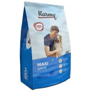 Karmy Maxi Junior Корм для Щенков Крупных пород с Индейкой