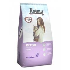 Karmy Kitten Корм для котят,беременных и кормящих кошек Индейка