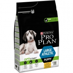 Сухой корм Pro Plan (Курица) для Щенков от 25кг с Атлетическим телосложением Puppy Large Breed Athletic OptiStart