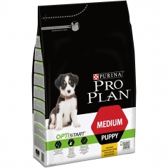 Сухой корм Pro Plan Корм для Щенков Средних пород 10-25кг (Курица) Puppy Medium OptiStart 18кг