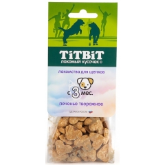 Titbit Печенье творожное для щенков 70гр (38461)