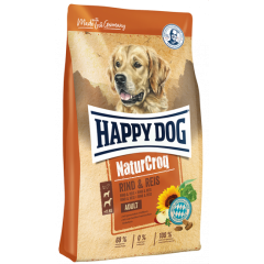 Happy Dog Premium NaturCroq Rind&Reis Корм для собак Говядина с Рисом