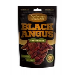 Деревенские лакомства Black Angus Строганина 50гр (85784)