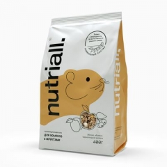 Nutriall Полнорационный корм для Хомяков с Фруктами 400гр (90882)