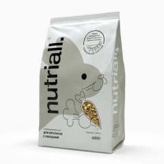 Nutriall Полнорационный корм для Кроликов с Овощами 400гр (90884)