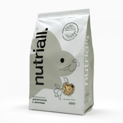 Nutriall Полнорационный корм для Кроликов с Фруктами 400гр (90885)