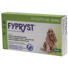 Fypryst Spot On Антипаразитарные Капли для Собак (10-20кг) 3шт*134мг (фипронил)(41483)