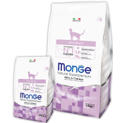 Monge Cat Sterilised Корм для Стерилизованных кошек с Курицей 10кг