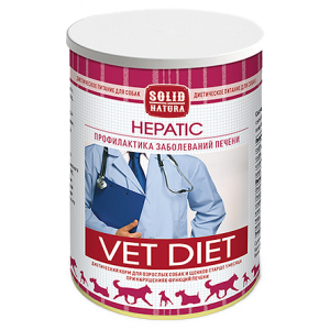 Solid Natura VET Hepatic Диета для собак здоровье Почек и Печени 340гр (104729)