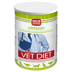 Solid Natura VET Urinary Консервы диета для кошек (здоровье мочевыделительной системы) 340гр (104733)