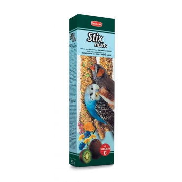 Padovan Stix Herbs Палочки для Попугаев и Экзотов с Витамином С 60гр*2шт (16801)