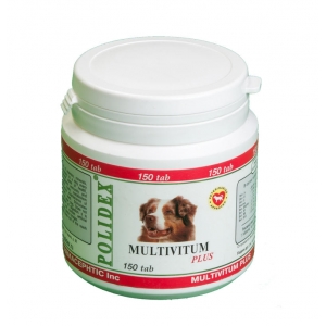 Polidex Multivitum Plus Витамины для собак Поливитаминно-Минеральный Комплекс