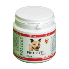 Polidex Protevit plus Витамины для собак Стимулируют рост Мышечной массы