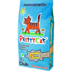 Pretty Cat Aroma Fruit Впитывающий наполнитель с Ароматом Ванили и Тропических фруктов