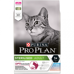 Сухой корм Pro Plan Sterilised Optirenal для Кастрированных котов и Стерилизованных кошек Треска/Форель