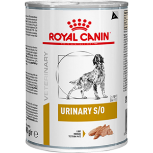 Royal Canin URINARY Лечебные консервы при МКБ для собак 410гр
