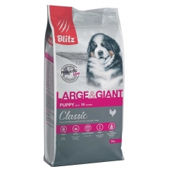 Blitz Puppy Large & Giant Корм для щенков крупных пород