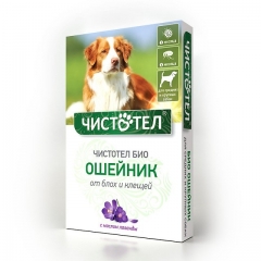 Чистотел Ошейник БИО для Собак от Блох/Вшей/Власоедов/Комаров до 3 мес (45330)