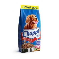 Сухой корм для собак Chappi говядина по-домашнему, с овощами, с травами
