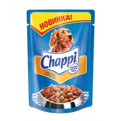 Chappi Паучи для собак Мясное Изобилие 85гр*28шт (88604)