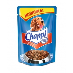 Chappi Паучи для собак Говядина по Домашнему 85гр*28шт (88603)
