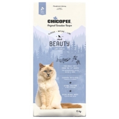Сухой корм Chicopee CNL Cat Adult Beauty для взрослых кошек с лососем