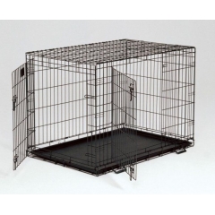 Papillon Клетка металлическая с 2 дверками 76*54*61см Чёрная Wire cage black 2 (15253)
