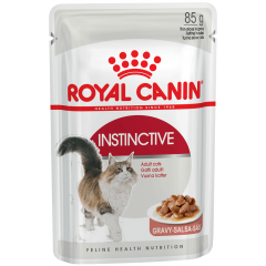 Royal Canin Instinctive Паучи для кошек Кусочки в Соусе 85гр*24шт (70006)