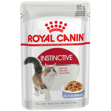 Royal Canin Instinctive in Jelly Паучи для кошек Кусочки в Желе 85гр*24шт (77848)