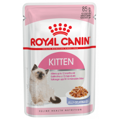 Royal Canin Kitten Instinctive Паучи для Котят Кусочки в Желе 85гр*24шт (80021)