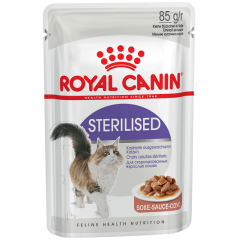 Royal Canin Sterilized Кусочки в Соусе для Стерилизованных Кошек Старше 1 года 85гр*24шт (70226)