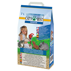 Cats Best Universal Наполнитель для животных Древесный Впитывающий