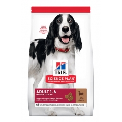 Hills Adult rich in lamb Корм для Собак Средних пород Ягнёнок с Рисом