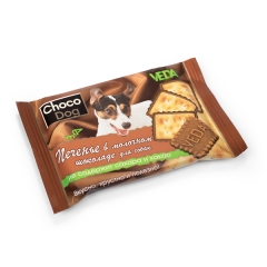 CHOCO DOG® Печенье в Молочном Шоколаде для Собак 30гр (82322)