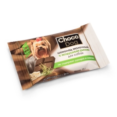 CHOCO DOG® Шоколад Молочный с Воздушным рисом для Собак 15гр (34319)