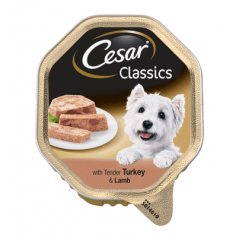 Cesar Ламистер для собак Паштет Индейка/Ягнёнок 150гр*7шт (84436)