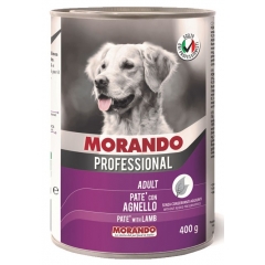 Morando Professional Консервированный корм для собак паштет с Бараниной 400гр (102494)