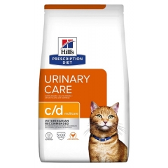 Hill`s Prescription Diet C/D Urinary Care Корм для Кошек Лечение и Профилактика мочекаменной болезни с Курицей