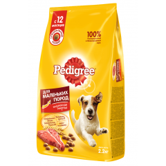 Pedigree Корм для Собак Мелких пород с Говядиной