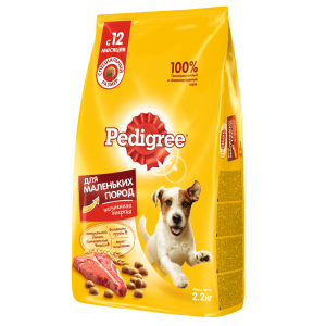 Pedigree Корм для Собак Мелких пород с Говядиной