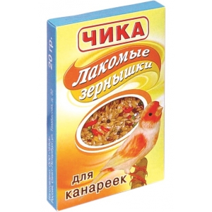 Чика Лакомые Зёрнышки для Канареек 20гр (02489)