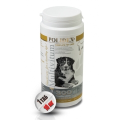 Polidex Multivitum Plus Витамины для собак Поливитаминно-Минеральный Комплекс 300таб (58414)