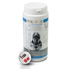 Polidex Polivit-Ca Plus Витамины для Собак Улучшение роста Костной ткани 300таб (58415)