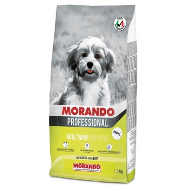 Morando Professional Cane Сухой корм для мелких пород собак PRO VITAL с Говядиной 1,5кг (102478)